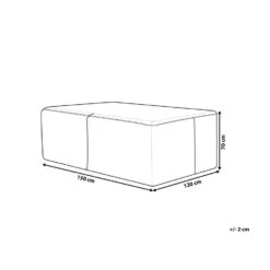 Beliani Meubelhoes CHUVA - Grijs Pvc 5 Beliani Meubelhoes CHUVA - Grijs Pvc -VIDAXL Winkel 023d03265e3b47069dfcdbd63caab2f6