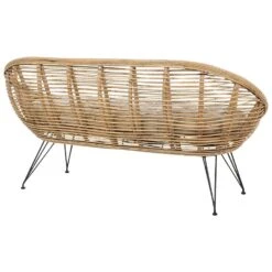 MARATEA - Tuinbank - Lichtbeige - Rotan -VIDAXL Winkel 02cc2c562e474181a57d64d46441c8e8