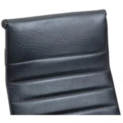 CLP Bureaustoel Kolumbus Mat Zwart Frame - Echt Leer - Zwart/zwart -VIDAXL Winkel 02fb981879c742fb9270efbbaa91475d