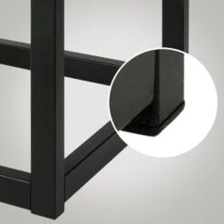 CLP 2-zits Bankje Polson 120 Cm - Zwart -VIDAXL Winkel 030539d70291476a8e0be5216dd329a7 2