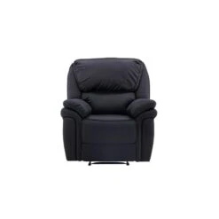 Svea - Kazo Verstelbare Fauteuil - Lederlook - Zwart -VIDAXL Winkel 03b0bf5bfedc4bb2b5ca07df34140b01