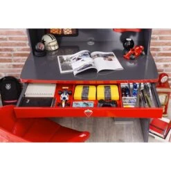 Cilek Champion Racer - Autobureau - Jongenskamer - 68x107x175 Cm - Rood -VIDAXL Winkel 041a773291a640e5910a71711a461b07