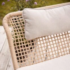 Lisomme Eliana Rotan Tuinbank Naturel - Met Zitkussens -VIDAXL Winkel 04c4e7e5756848ee8d7537becfffb5ef