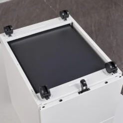 Afsluitbaar Ladeblok / Bureaukast 39x60 Cm - 3 Lades - Wit -VIDAXL Winkel 04d388164d1247aaa2a8f6a8b0f9998b