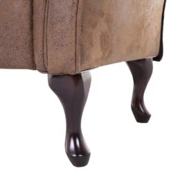 LATTES - Chaise Longue - Bruin - Rechterzijde - Kunstsuède -VIDAXL Winkel 050b3414bc8d4c709e46737e26647a17