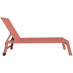 Happy Garden Zonnebaden BARBADOS - Oranje - Aluminium -VIDAXL Winkel 05bd15178bf84eb7bbe3f9c9b29ae0a0