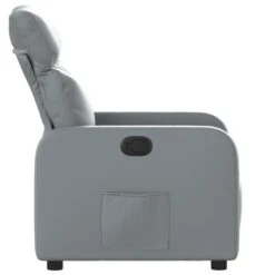 VidaXL - Fauteuil - Grijs - Kunstleer -VIDAXL Winkel 05eb765e8ca74a7cac03266d08e8e272
