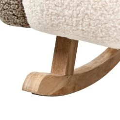 SKARE - Schommelstoel Voor Kinderen - Beige - Bouclé -VIDAXL Winkel 0621c52f1a1e43519756de1f91192ae4
