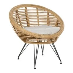 MARATEA - Tuinstoel Set Van 2 - Lichtbeige - Rotan -VIDAXL Winkel 066407d5502b42d7a6c8d5270c8fe909
