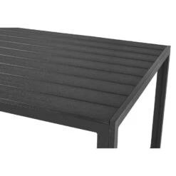 Lisomme Stan Tuintafel Zwart - 150 X 90 Cm -VIDAXL Winkel 07513bd771f24589b5f5c3ea07ac1040
