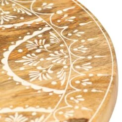 VidaXL Kruk Handgeschilderd 38x38x35 Cm Massief Mangohout -VIDAXL Winkel 077a175de8e442c290ed891297e175e4