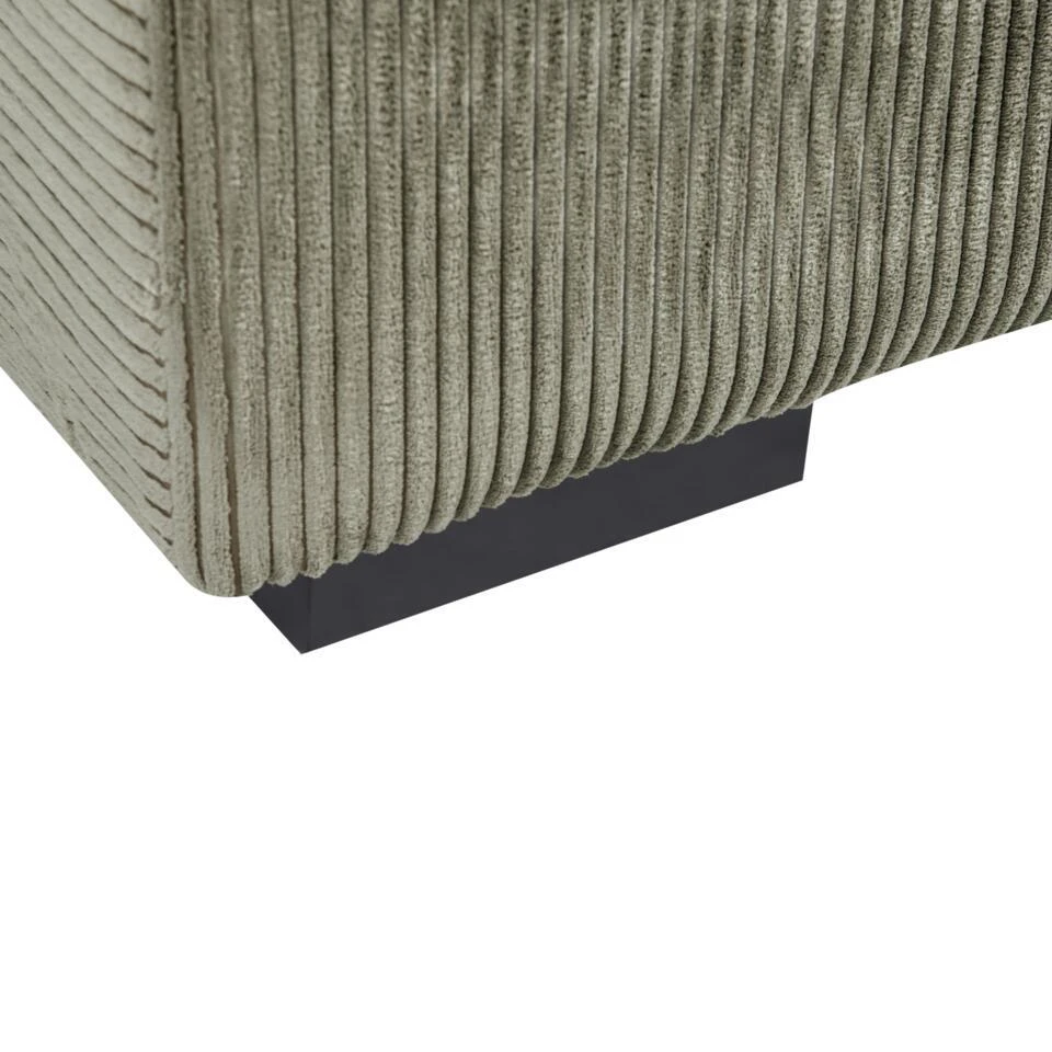 LUNGO - Ottomaan - Groen - Corduroy 7 LUNGO - Ottomaan - Groen - Corduroy - Afbeelding 7