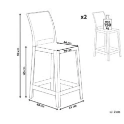 WELLINGTON - Barkruk Set - Transparant - Polycarbonaat 12 WELLINGTON - Barkruk Set - Transparant - Polycarbonaat -VIDAXL Winkel 0a3a2dce11674acebe7cb69c0897edc9