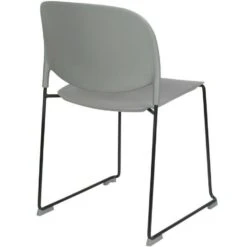 Puur Stord Eetkamerstoel - Kunststof - Grijs -VIDAXL Winkel 0a44c3d0a6084179a9c70be852455b1e