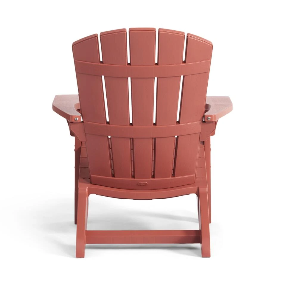 Keter Troy Adirondack Tuinstoel - 85x80x96,5cm – Terracotta 7 Keter Troy Adirondack Tuinstoel - 85x80x96,5cm – Terracotta - Afbeelding 7