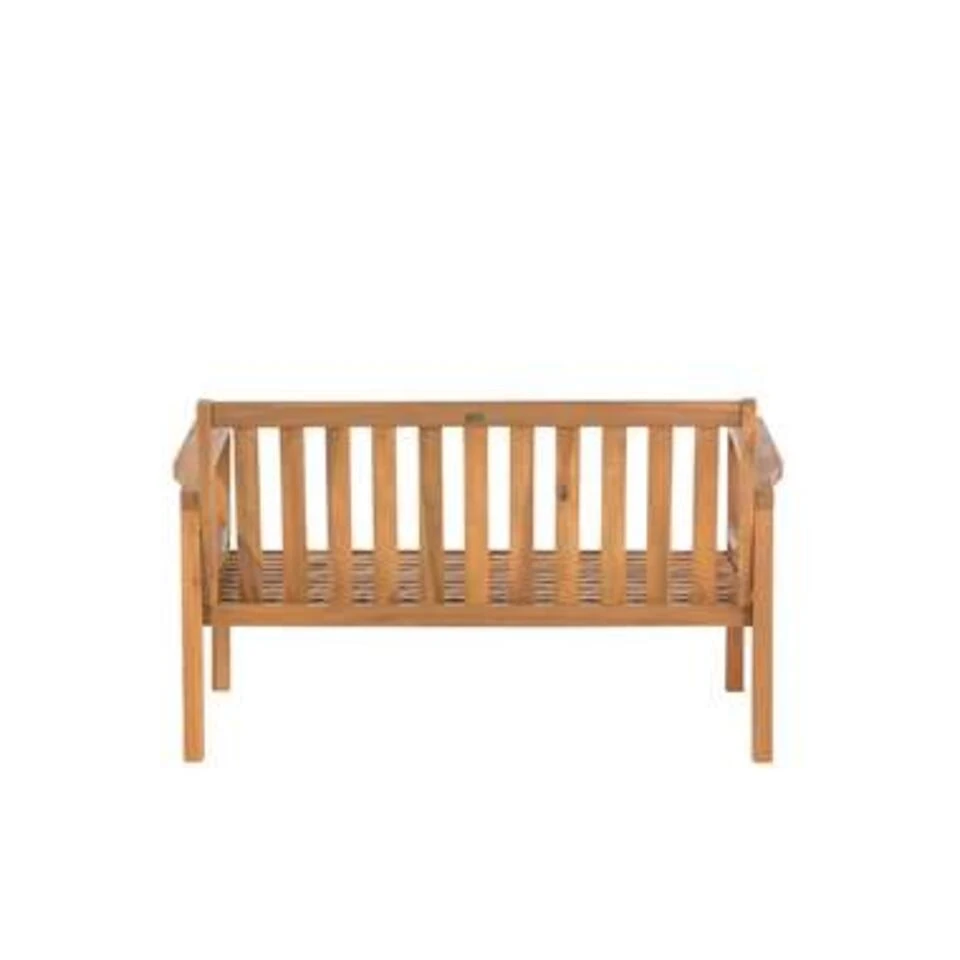 Beliani MANILA Loungeset - Lichte Houtkleur - Acaciahout 2 Beliani MANILA Loungeset - Lichte Houtkleur - Acaciahout - Afbeelding 2