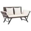 VidaXL Tuinbank Met Kussens 176 Cm Poly Rattan Bruin 8 VidaXL Tuinbank Met Kussens 176 Cm Poly Rattan Bruin -VIDAXL Winkel 1000004940