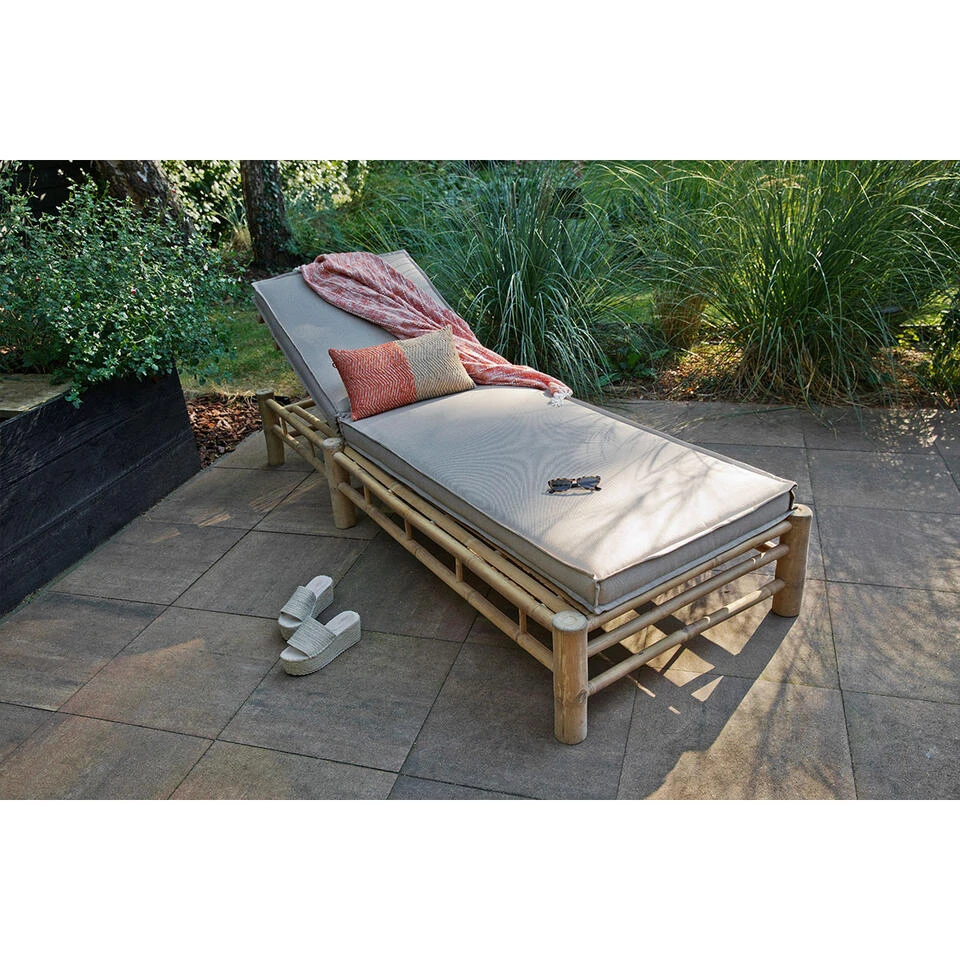 Exotan Bamboo Ligbed - Natural Finish 2 Exotan Bamboo Ligbed - Natural Finish - Afbeelding 2