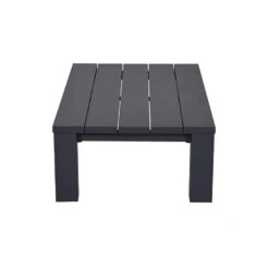 Garden Impressions Plaza Lounge Tuintafel 140x70xH40 Cm D. Grijs -VIDAXL Winkel 1000013904 0104