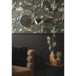 Leitmotiv Bank Explicit - Suede Look Chocolade Bruin - 128x71x74cm -VIDAXL Winkel 1000022685 0101