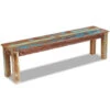 VidaXL Bank 160x35x46 Cm Massief Gerecycled Hout -VIDAXL Winkel 1000026841