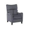 Beliani TV-fauteuil ROYSTON - Grijs Polyester