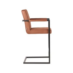 LABEL51 Barkruk Denmark - Cognac - Microfiber -VIDAXL Winkel 1000028232 0102