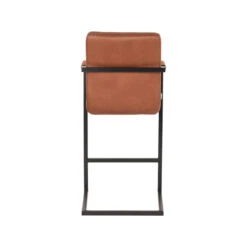 LABEL51 Barkruk Denmark - Cognac - Microfiber -VIDAXL Winkel 1000028232 0103