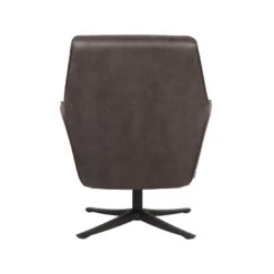 LABEL51 Fauteuil Tod - Antraciet - Microfiber -VIDAXL Winkel 1000028430 0103