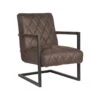 LABEL51 Fauteuil Denmark - Antraciet - Microfiber -VIDAXL Winkel 1000028437
