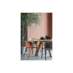 WOOOD Tuinstoel Bent - Kunststof - Taupe - Set Van 4 -VIDAXL Winkel 1000033693 0102