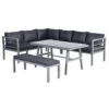 Garden Impressions Blakes Lounge Dining Set Arctic Grey Lgrijs -VIDAXL Winkel 1000035541