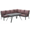 Garden Impressions Senja Lounge Dining Set 3-delig Rechts - Koper