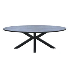 Garden Impressions Tulli Tuintafel 220x115 Cm - Donker Grijs -VIDAXL Winkel 1000035682 0102