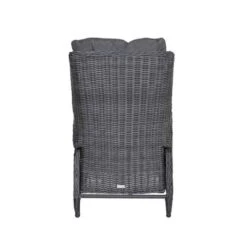 Garden Impressions - Marbella Verstelbare Tuinstoel - Donker Grijs -VIDAXL Winkel 1000040795 0104