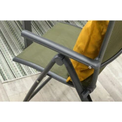 Garden Impressions Santos Tuinstoel Verstelbaar - Mos Groen -VIDAXL Winkel 1000040801 0103