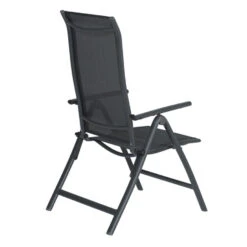 Garden Impressions Santos Verstelbare Tuinstoel - Donker Grijs -VIDAXL Winkel 1000040802 0104