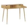 Beliani Bureau LENORA - Lichte Houtkleur Mdf -VIDAXL Winkel 1000041419