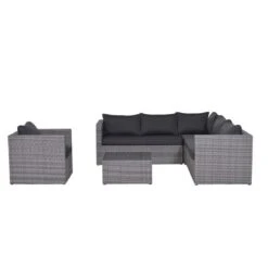 Garden Impressions Lyon Loungeset 5-delig Met Stoel -reflex Black