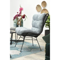 Garden Impressions Melfort Relax Loungestoel - Zwart -VIDAXL Winkel 1000042208 0103