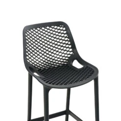 CLP Set Van 2 Barkrukken Air - Grijs -VIDAXL Winkel 1000043363 0103