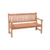 Livingfurn - Tuinbank Bench Patrick - 50x180x60cm - Teakhout -VIDAXL Winkel 1000045384
