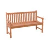 Livingfurn - Tuinbank Bench Bison - 70x120x17 - Teakhout -VIDAXL Winkel 1000045391