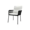 Teresa Dining Rope Tuinstoel - Black