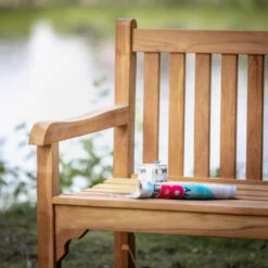 Giga Meubel - Tuinbank Teakhout - 150x60x91cm - Java -VIDAXL Winkel 1000049439 0103