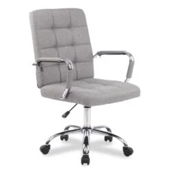 Xairo Milaan - Bureaustoel - Stof - Grijs