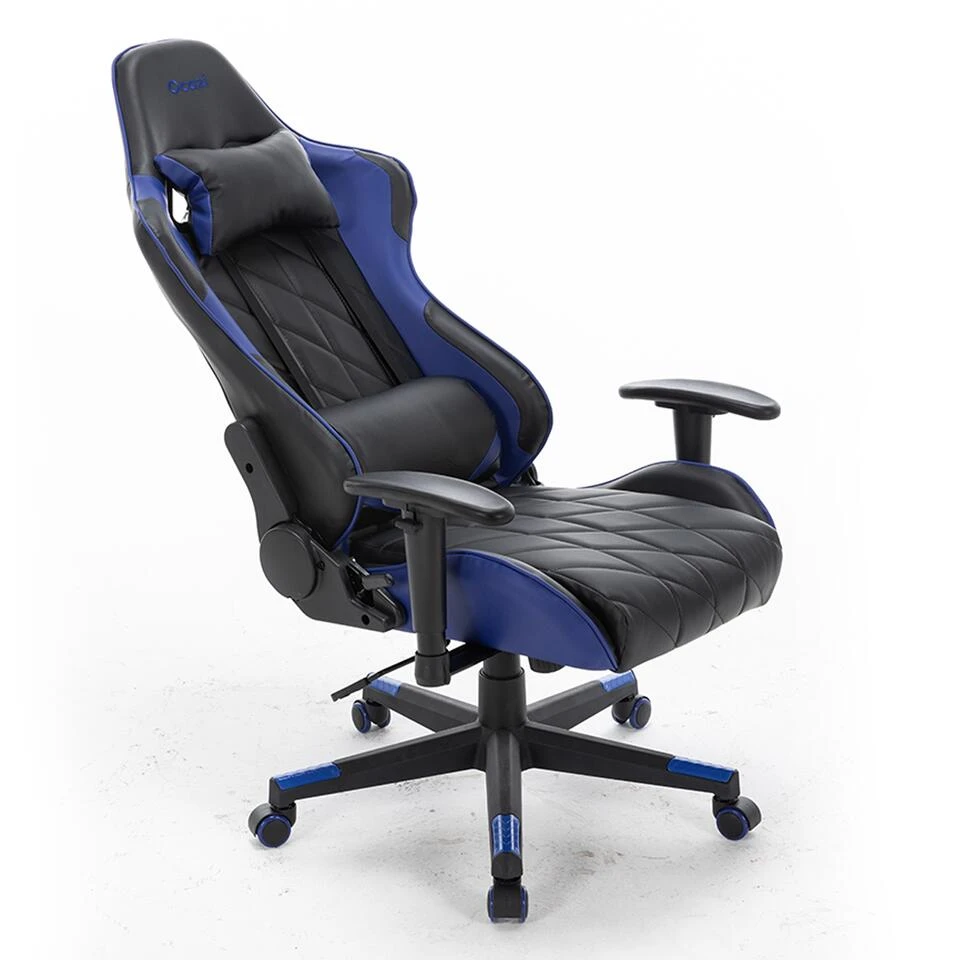 Ocazi Nevada Gaming Stoel - Bureaustoel - Zwart/Blauw 4 Ocazi Nevada Gaming Stoel - Bureaustoel - Zwart/Blauw - Afbeelding 4
