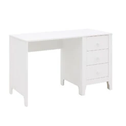 Bopita Evi Bureau Met 3 Laden - Wit -VIDAXL Winkel 1000052793 0102