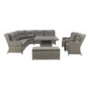 VDG Sandigo Lounge Dining Set Met Bijzetbank + 2x Dining Tuinstoel -VIDAXL Winkel 1000053022