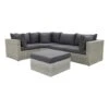 Suns Parma Loungeset White Grey - Exclusief Middel -VIDAXL Winkel 1000053041